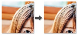 解れ毛2-Before-After