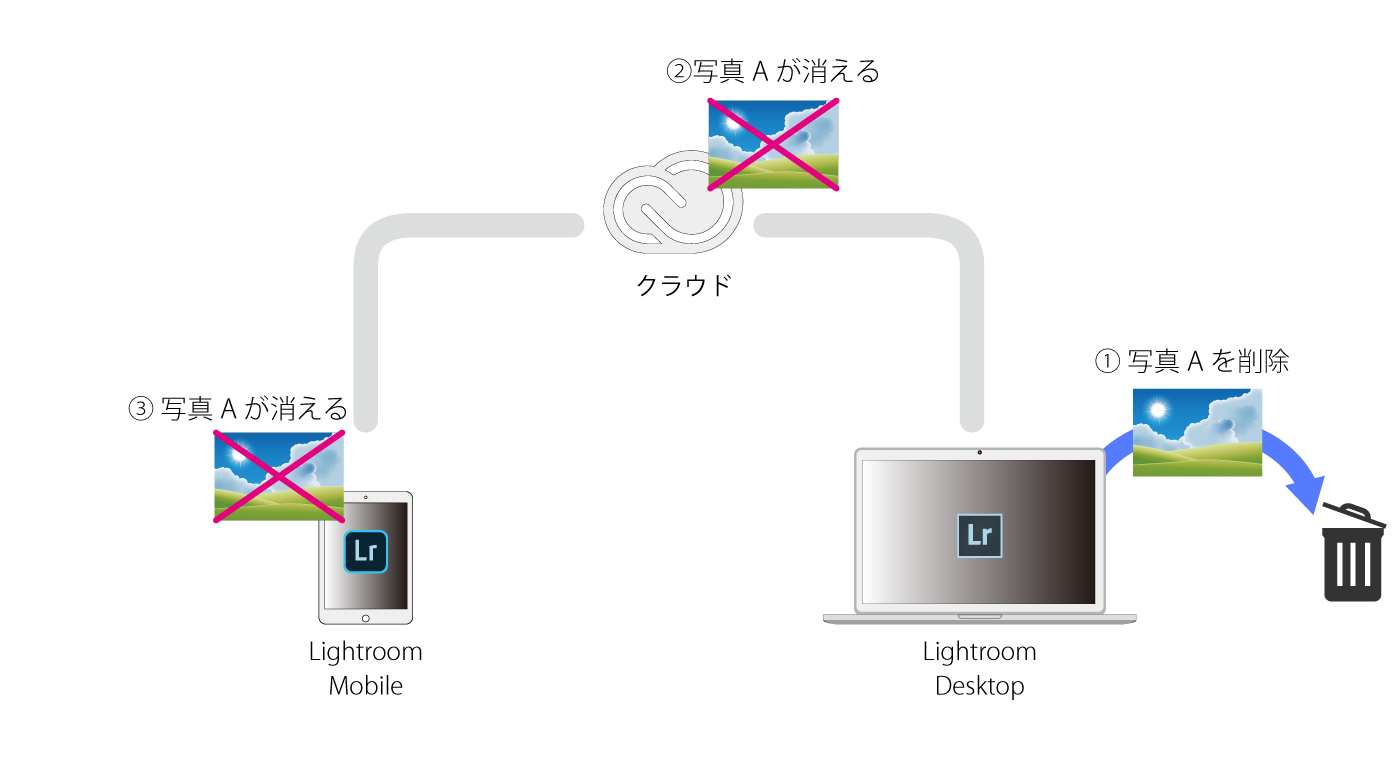 Lightroom_Mobile_写真の削除2